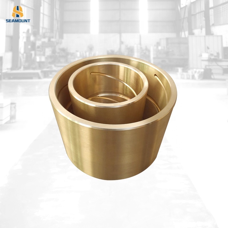 High density C95400  brass/bronze bushing/custom copper sleeve  for cone crusher