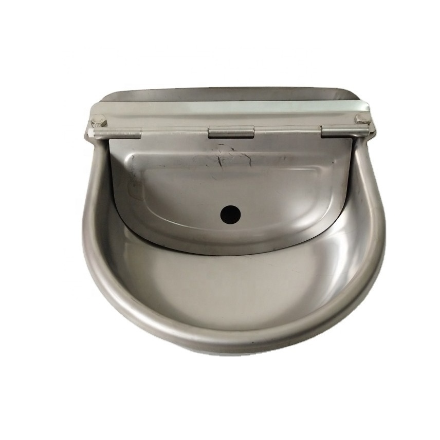 customized stainless steel galvanized steel animal drinking water bowl for cattle