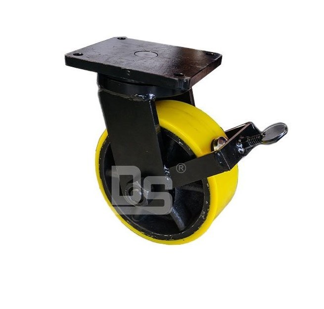 Factory sale 4 ton super heavy duty equipment caster wheel manufacturer industrial casters