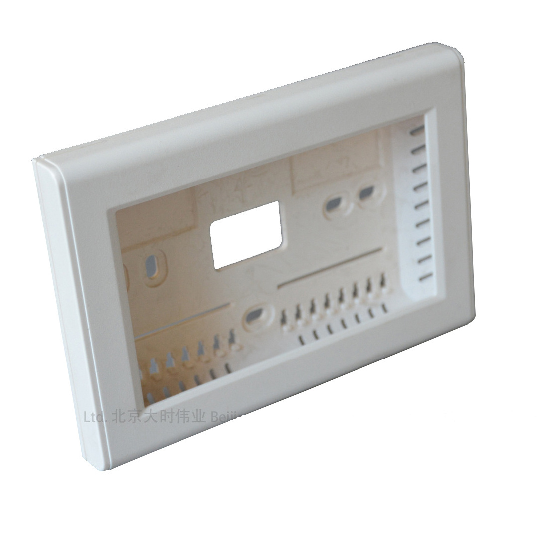 Wall-Mounted Plastic Enclosure Box ABS Case for 4.3 Inch LCD Thermostat Enclosure