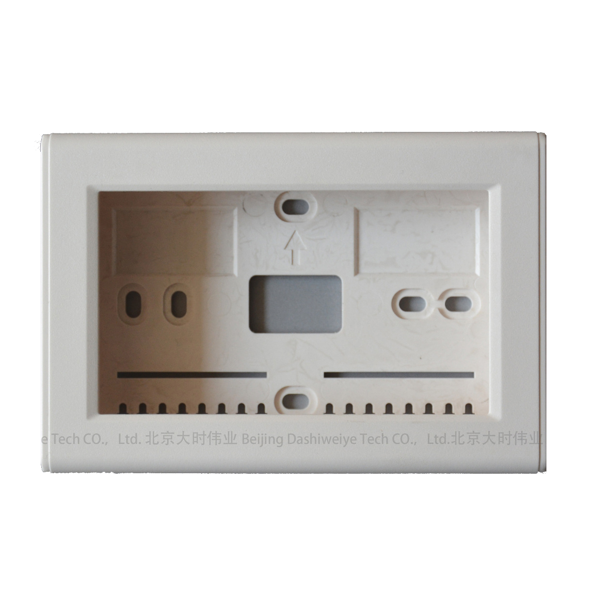 Wall-Mounted Plastic Enclosure Box ABS Case for 4.3 Inch LCD Thermostat Enclosure