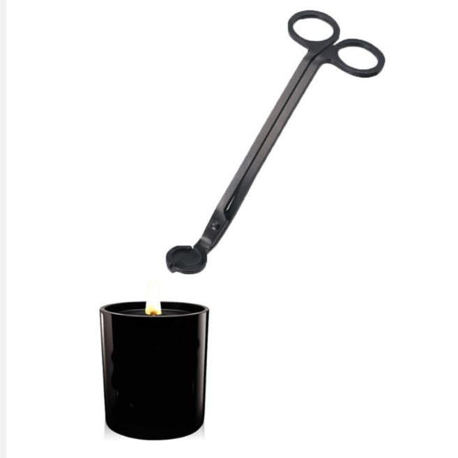 Stainless Steel Wholesale Bulk Custom Lighter Snuffer Black Candle Tool Wick Trimmer Candle Wick Trimmer