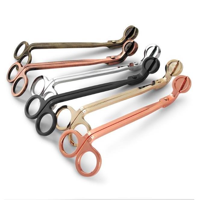 Ready To Ship Wholesale Stainless Steel Wick Clipper Cutter Scissors Candle Wick Trimmer