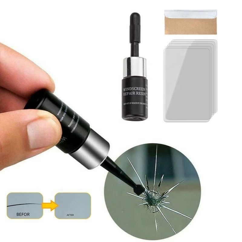 Cracked Glass Repair Car Windshield Cracked Restoration DIY Mobile Phone Screen Repair Fluid Adhesive Glue For Table Glasses