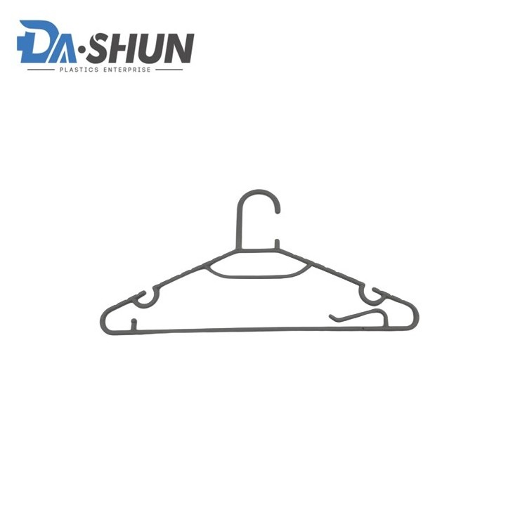 Customize color plastic logo hanger clothes