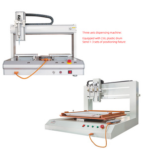 High Precision Small Desktop 260ml Three-Axis Hot Melt Glue Machine CNC Dispensing Assembly Machine