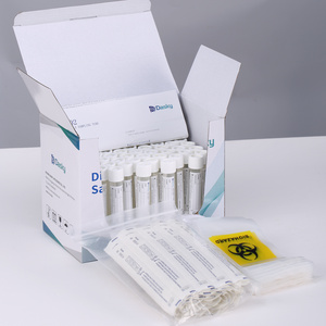 Hot sale Disposable VTM kits with nylon flocked swab for specimen collection flocked swab