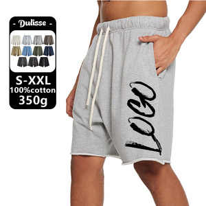 OEM manufacturer Custom LOGO 100 cotton blank shorts de hombre gym athletic acid wash sweat men's shorts for men