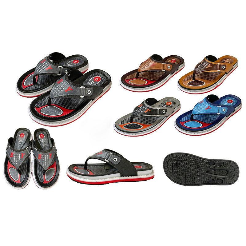 Wholesale kids flip flop slippers outdoor trend shoes children flat kids shoes boys