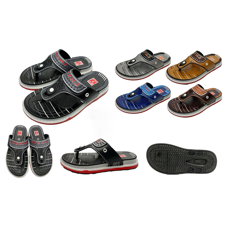 Wholesale kids flip flop slippers outdoor trend shoes children flat kids shoes boys