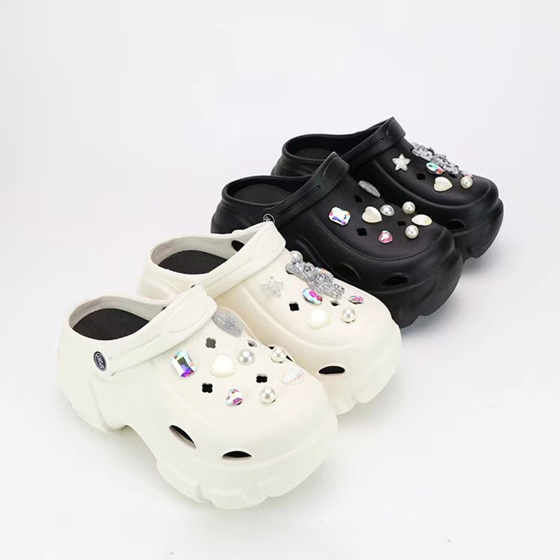 Hot sales clogs garden shoes nice clogs shoes platform for women thick soles clog shoes wholesale