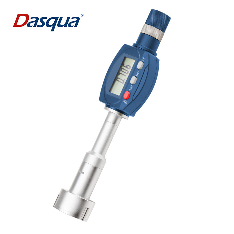 Dasqua 6-12mm IP65 Water Proof Digital 3 Points Inside Micrometer Set 6-8mm 8-10mm 10-12mm Three Points Inside Micrometer