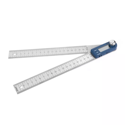 Dasqua High Quality 0-200mm 0-360 Degree Electronic Inclinometer Angle Finder Ruler Digital  Level Angle Ruler Protractor