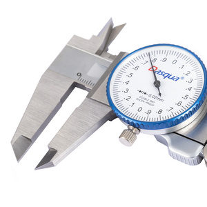 DASQUA New Launched Monoblock High Precision 0-150mm Double Shock-Proof Dial Caliper Pro