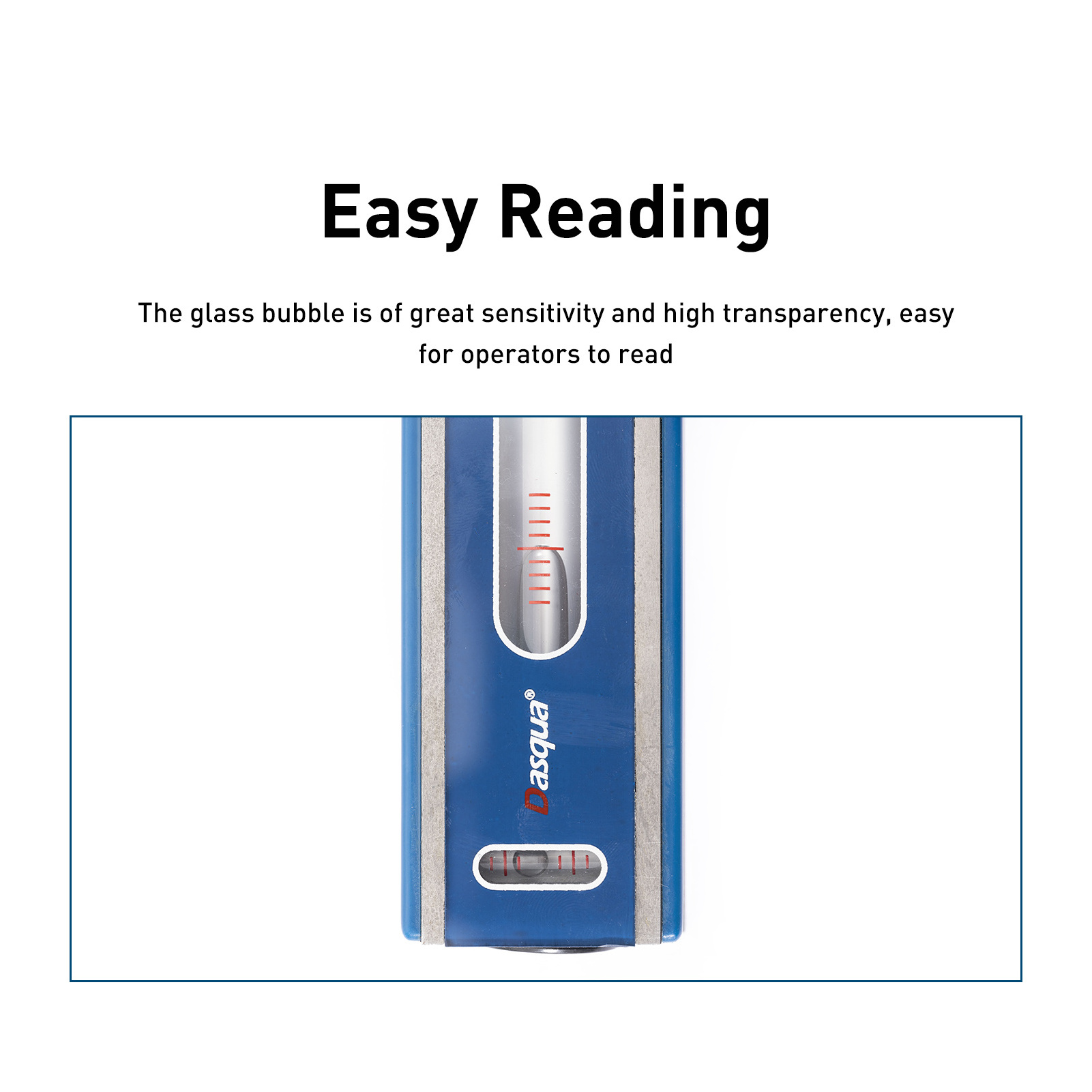 Dasqua High Precision 150mm 200mm 250mm 300mm Master Mechanical Bar Level Meter Mechanic Spirit level Instrument Measurement