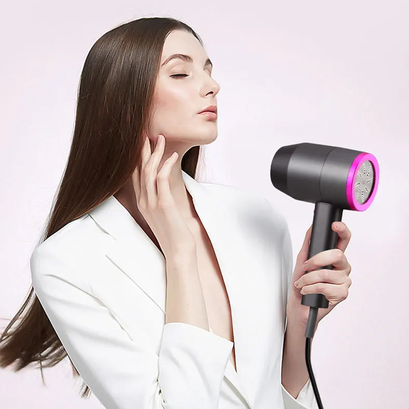 Wholesale 1800W Folding Handle Travel Portable Lightweight Blow Dryer 2 Speed 3 Heat Fast Dry Compact Mini Hair Dryer