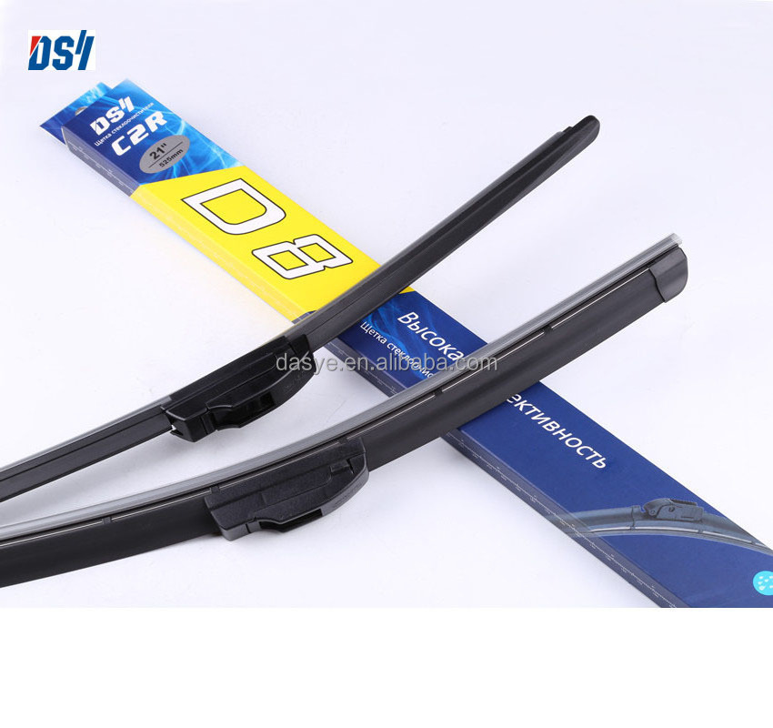 Car windshield universal wiper blade glass with  wiper