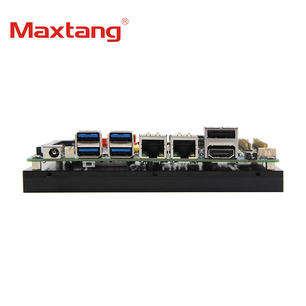 Maxtang Intel Celeron J6412 Computer Motherboard Single Channel SO-DIMM DDR4 32GB Win10/11 Linux 1xHDMI 1xDP 1xeDP/LVDs