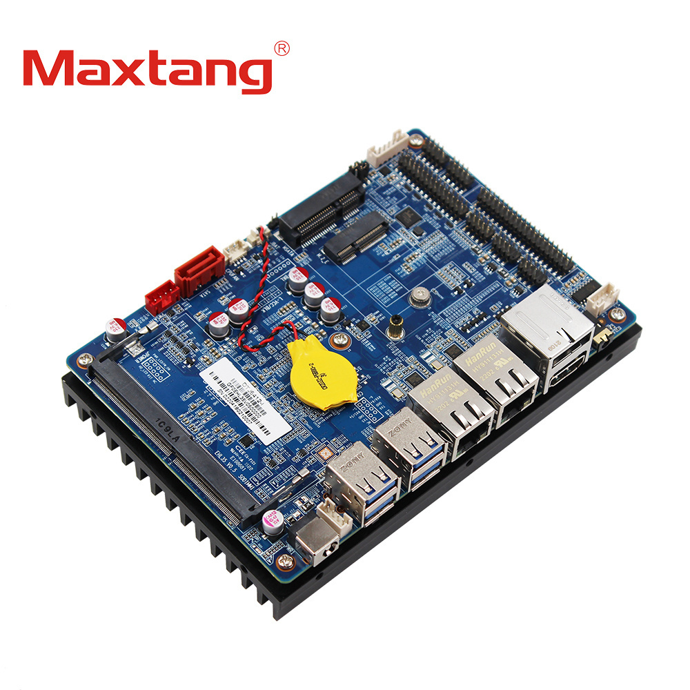 Maxtang Intel Celeron J6412 Computer Motherboard Single Channel SO-DIMM DDR4 32GB Win10/11 Linux 1xHDMI 1xDP 1xeDP/LVDs