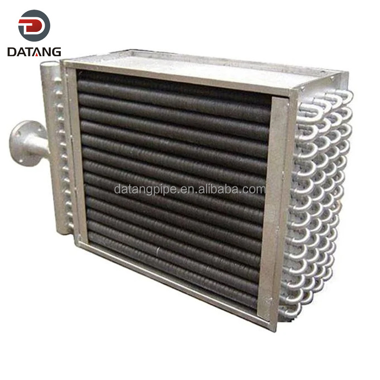 Air Brazed Copper Fin Copper Tube Copper Fin Tubed Heat Exchanger