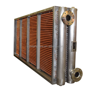 Air Brazed Copper Fin Copper Tube Copper Fin Tubed Heat Exchanger