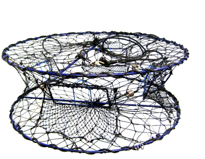 Australia Foldable galvanized round fishing pots crab traps