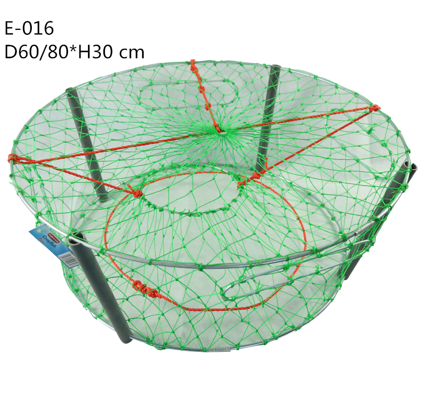 King crab net cage Durable Big  Pots Snow Crab Trap Professional folding Crab Pot fish traps