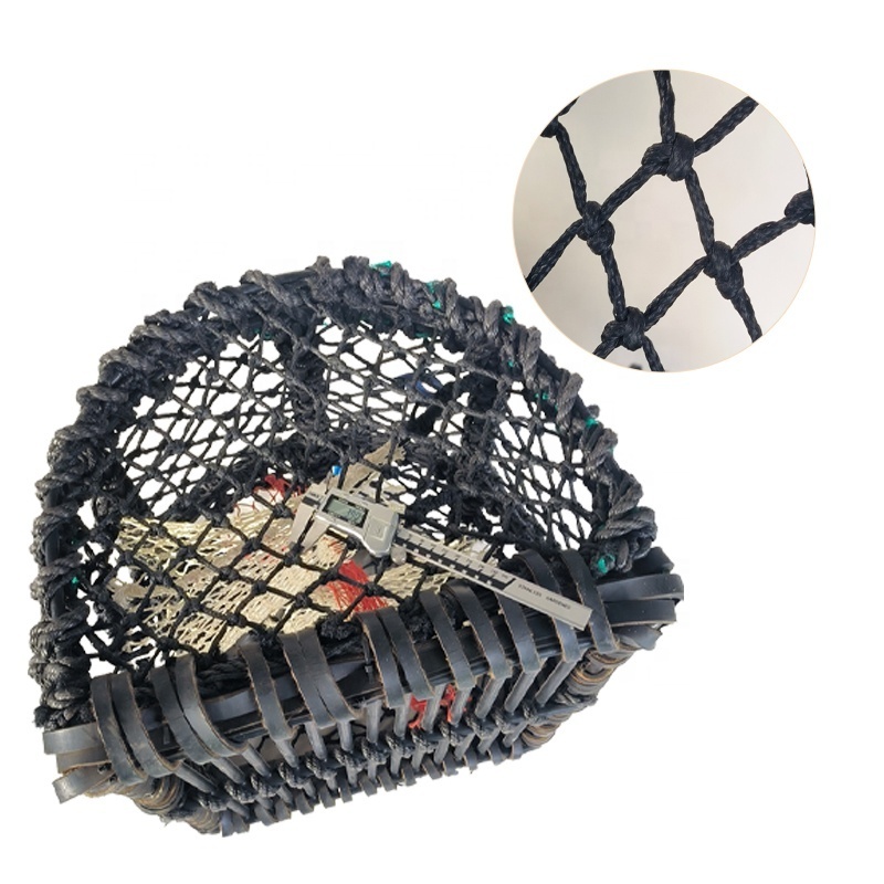 fish trap heavy duty  crab trap for king crab fishing trap with PE fish net 24.4*18*15.2 inch crab cage