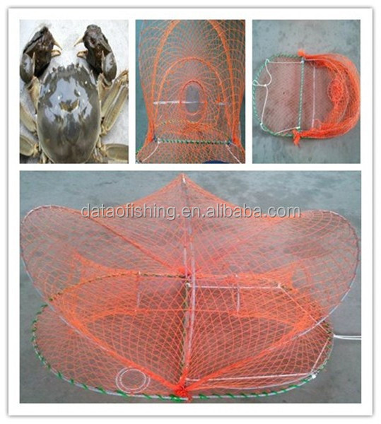 Commercial folding crab lobster trap pot for sale