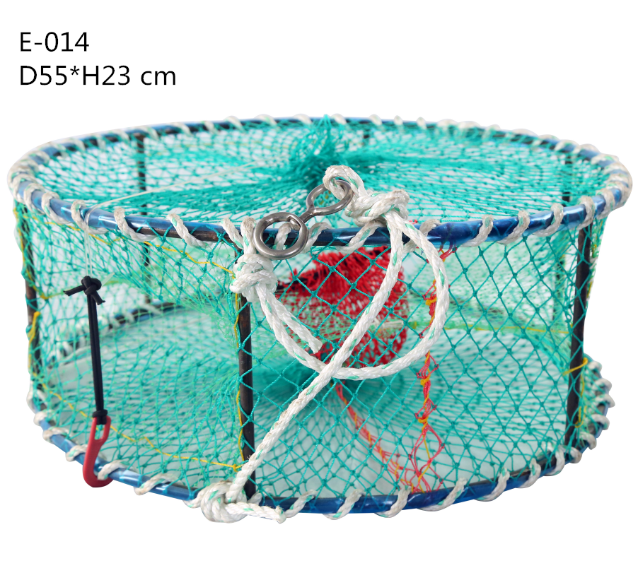 King crab net cage Durable Big  Pots Snow Crab Trap Professional folding Crab Pot fish traps