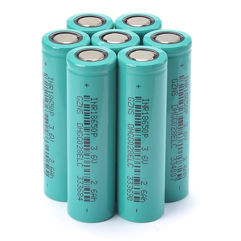 Custom Rechargeable 18650 Lithium Ion Battery Pack 3.7V 3.2V LiFePO4 Li Polymer Cell Solar 2600mAh 6Ah 50Ah Battery Pack for Car