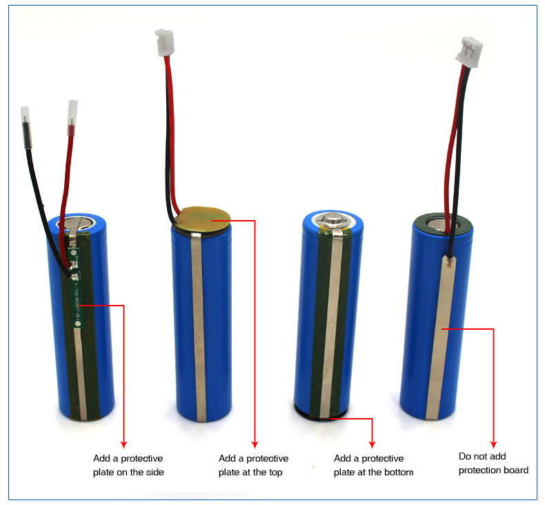 Custom Rechargeable 18650 Lithium Ion Battery Pack 3.7V 3.2V LiFePO4 Li Polymer Cell Solar 2600mAh 6Ah 50Ah Battery Pack for Car