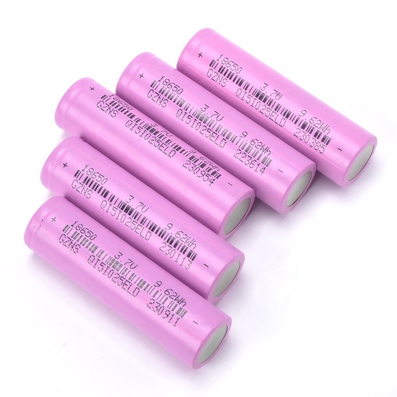 OEM High Quality Rechargeable Cylinder Lithium Cell Li ion Battery for LED Light 3.7V 3.6V 2600mAh 18650 Lithium Ion Batteries