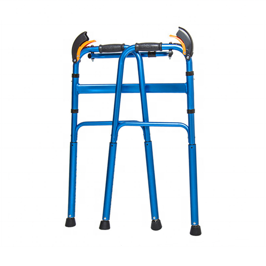 Rehabilitation Therapy Aluminum Adjustable for Elder Disabled Foldable Stair Climbing Walker