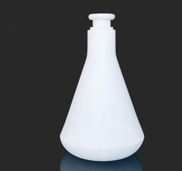 250/500ml PTFE Flat Bottomed Triangular Flask PTFE Capped Volumetric Flask PTFE Conical Flask