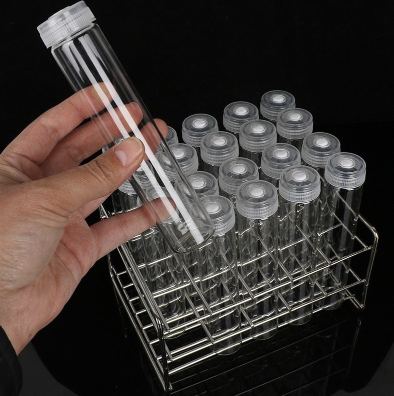 Customized Stainless Steel 20 Hole/50 Hole Test Tube Rack