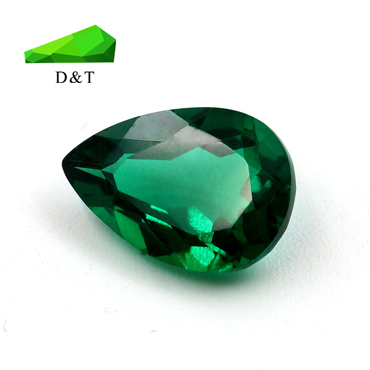 lab created emerald Cushion shape 6*8mm Hydrothermal emarald stone loose gemstone synthetic colombian lab grown emerald