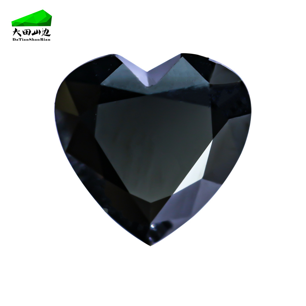 High quality moissanite vvs1 loose wholesale moissanite black pear cut 3x5mm-7x10mm moissanite for jewelry making