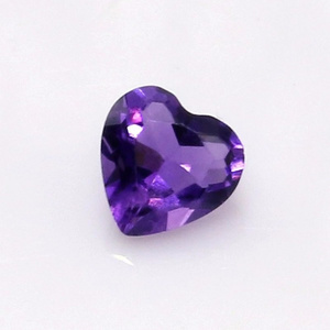 Good Quality Heart Cut Amethyst  Color Natural Gemstone  for Necklace Bracelet Earrings Jewelry DIY Making