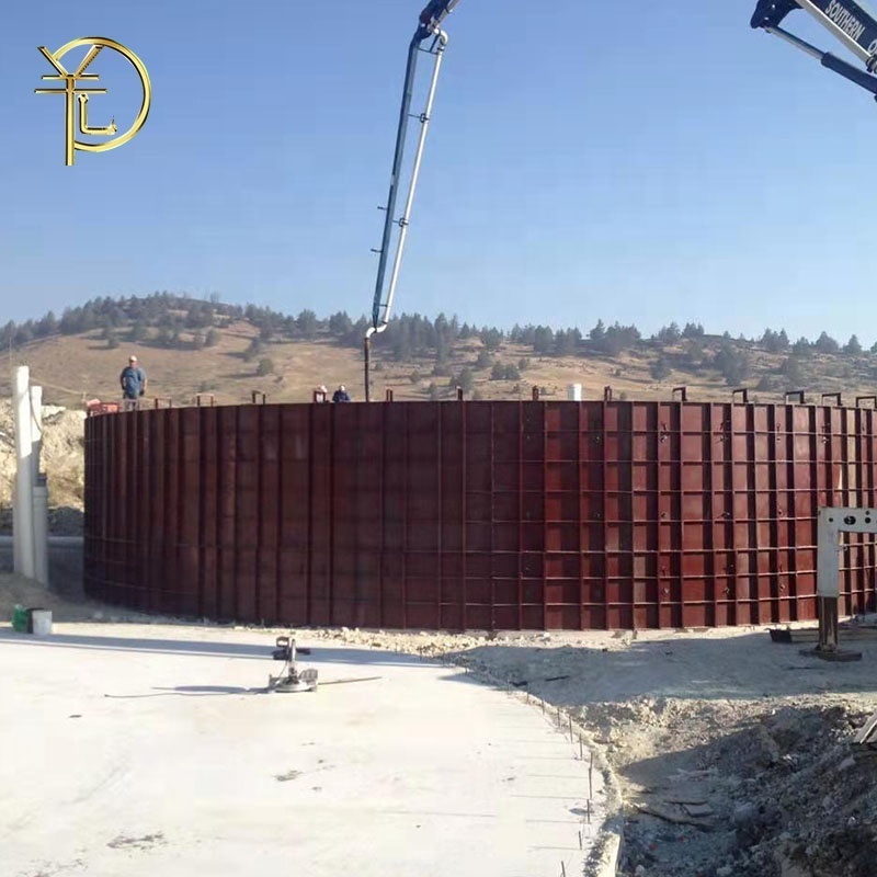 2020 Circular Column Concrete Steel Tank Formwork For Building Construction