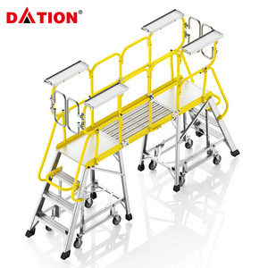 Professional Custom Mechanical Equipment Walkway Step Workshop Heavy Aluminum Platform Mobile Work Platform