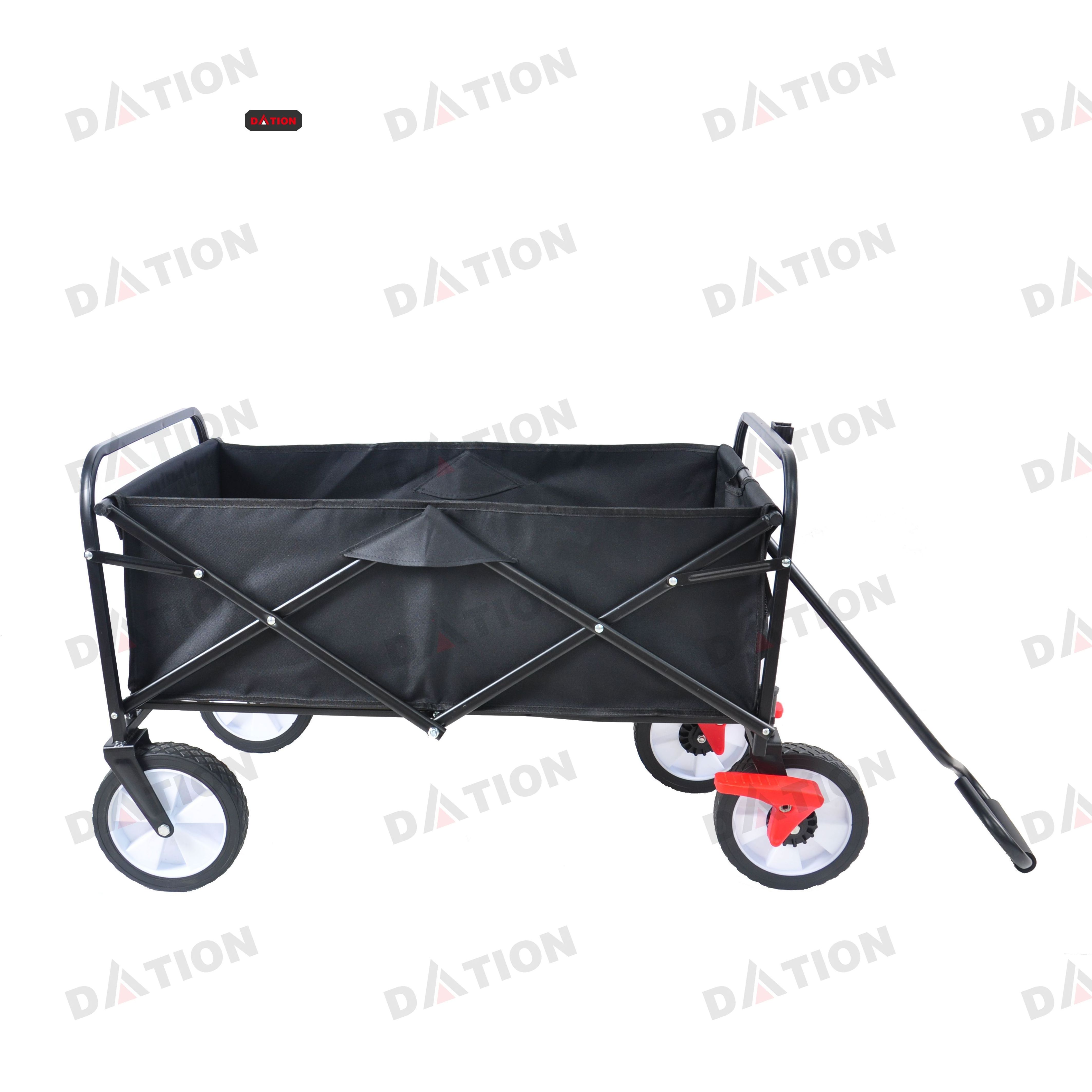 Oem Four Wheel Outdoor Camping Foldable Collapsible Wagon Folding Utility Beach Sport Wagon