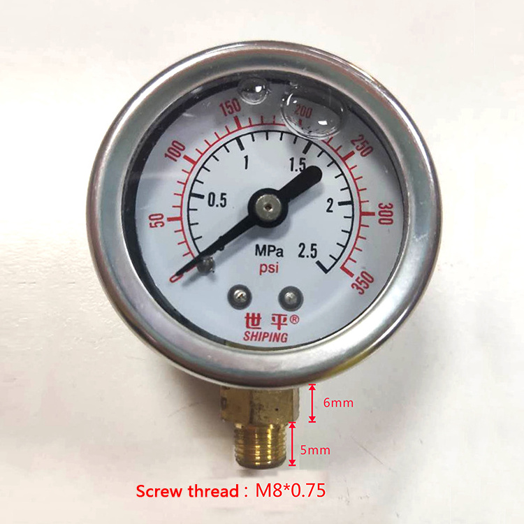 Truck tire inflation rod Automobile pump nozzle Gas tool Pressure gauge and inflation meter