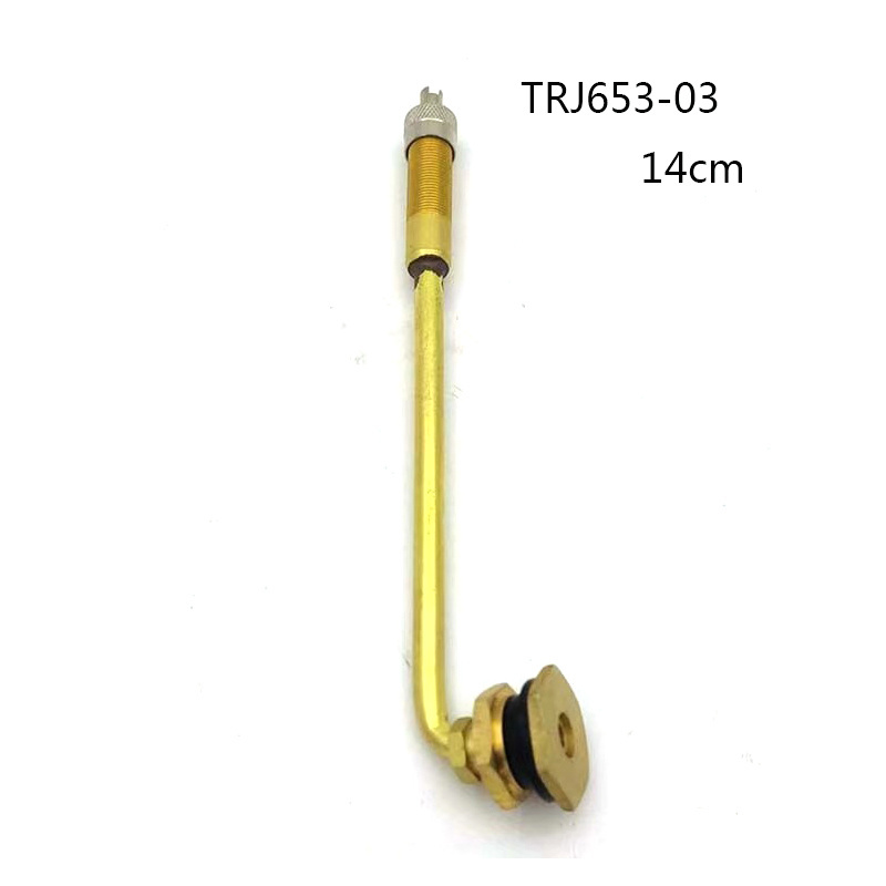 Engineering truck vacuum nozzle tire valve stem TRJ651-03 Clamp-in 12 cm tyre valves