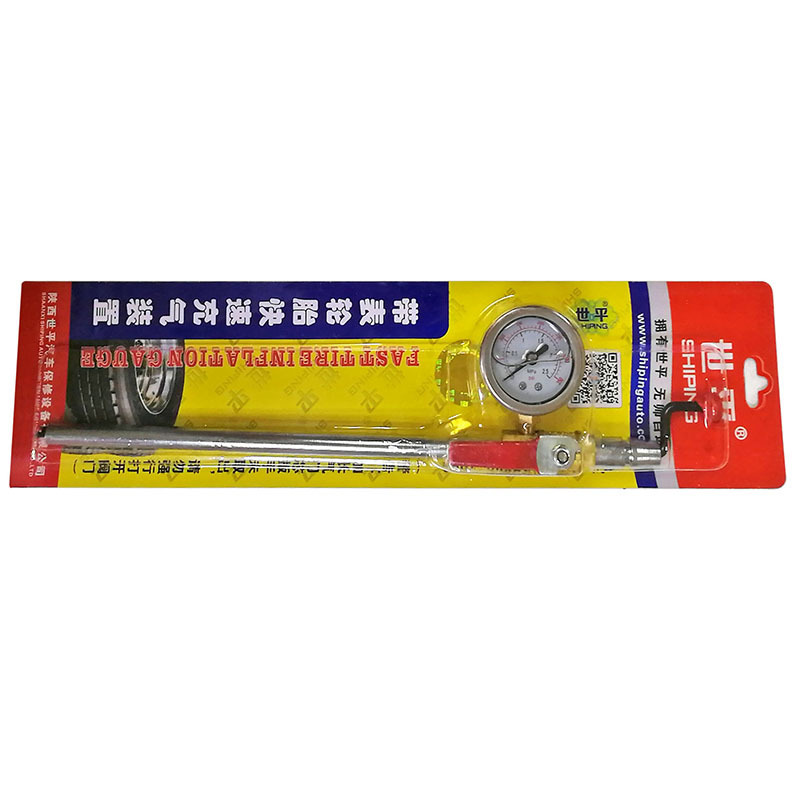 Truck tire inflation rod Automobile pump nozzle Gas tool Pressure gauge and inflation meter