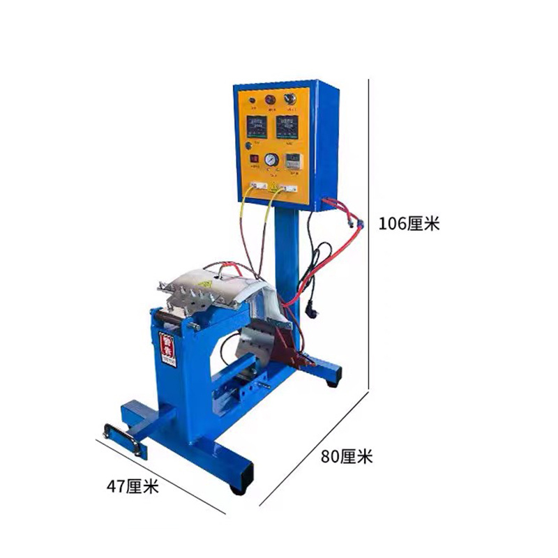 Horizontal soft air bag repair vulcanizing machine 220V traceless tire repairers are used for off-road vehicles