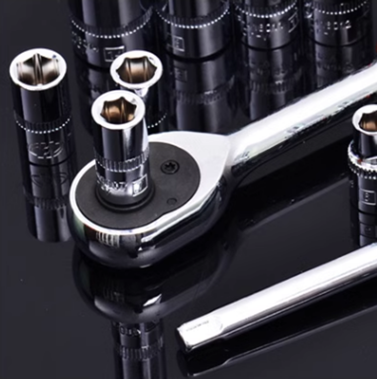 1/2 1/4 3/8 Combination socket wrench set Hand tools