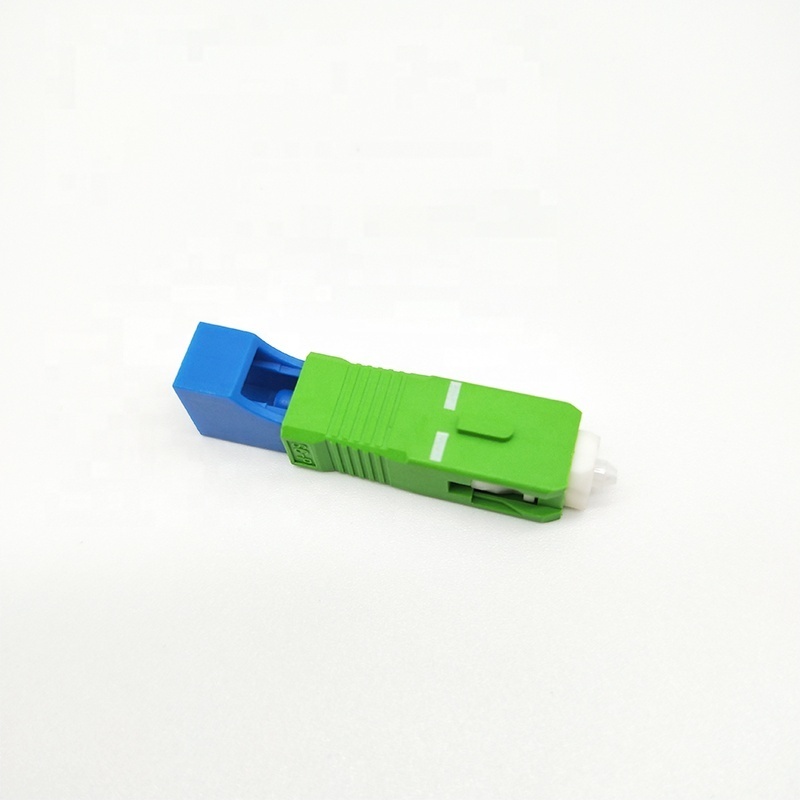 High Quality Fiber Optic Connector SC/APC Male to LC/UPC Female Fiber Optic Adapter SC LC Hybrid Optical Adaptor