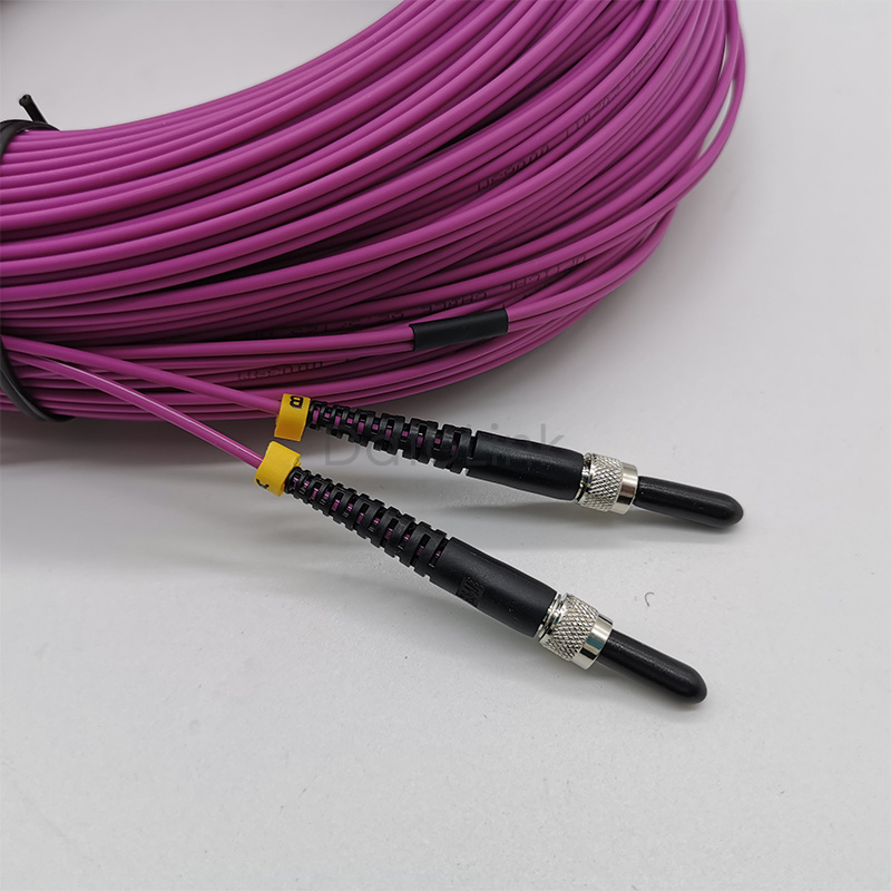 fiber patch cord FTTH Fiber optical SMA 905 connector to Plastic optical fiber patch cord SMA905