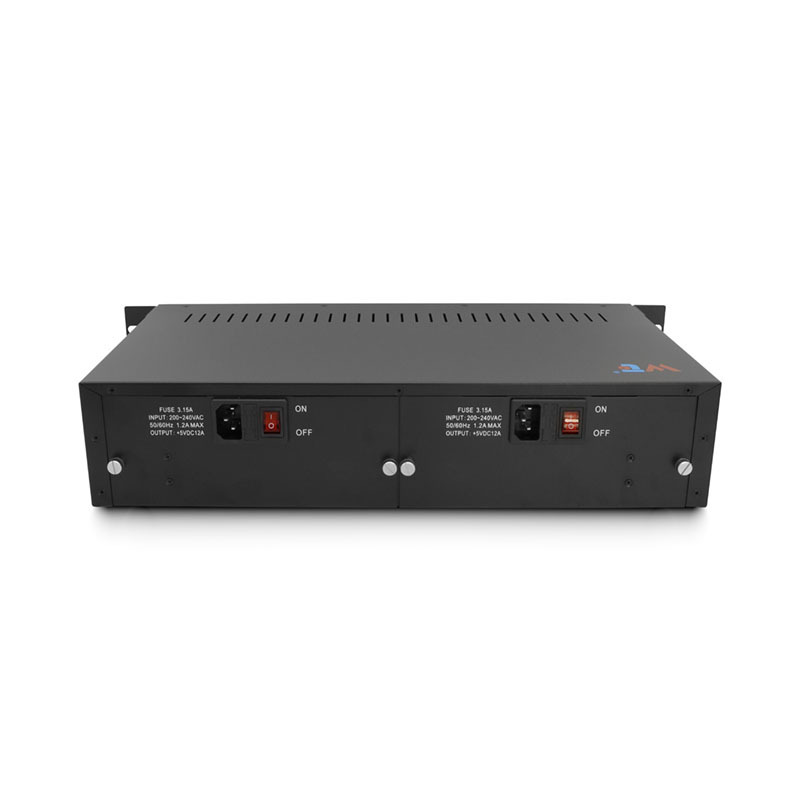 Manufacturer wholesale 2U-14 slot fiber optic transceiver power rack plug-in transceiver management power box rack